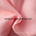 Linho tecido de rayon tingido - cor rosa (qf13-0759)